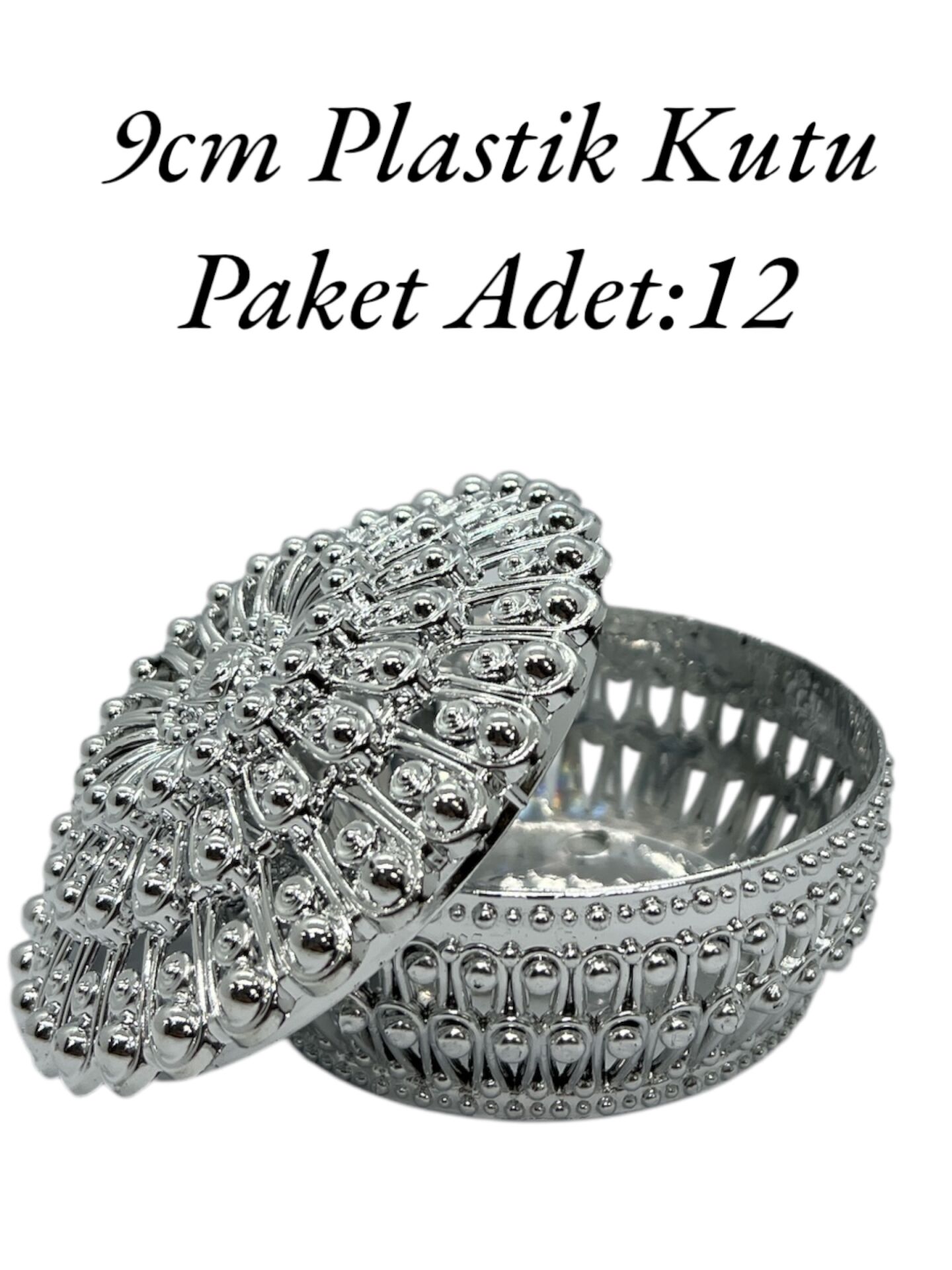 Plastik Kutu Gümüş