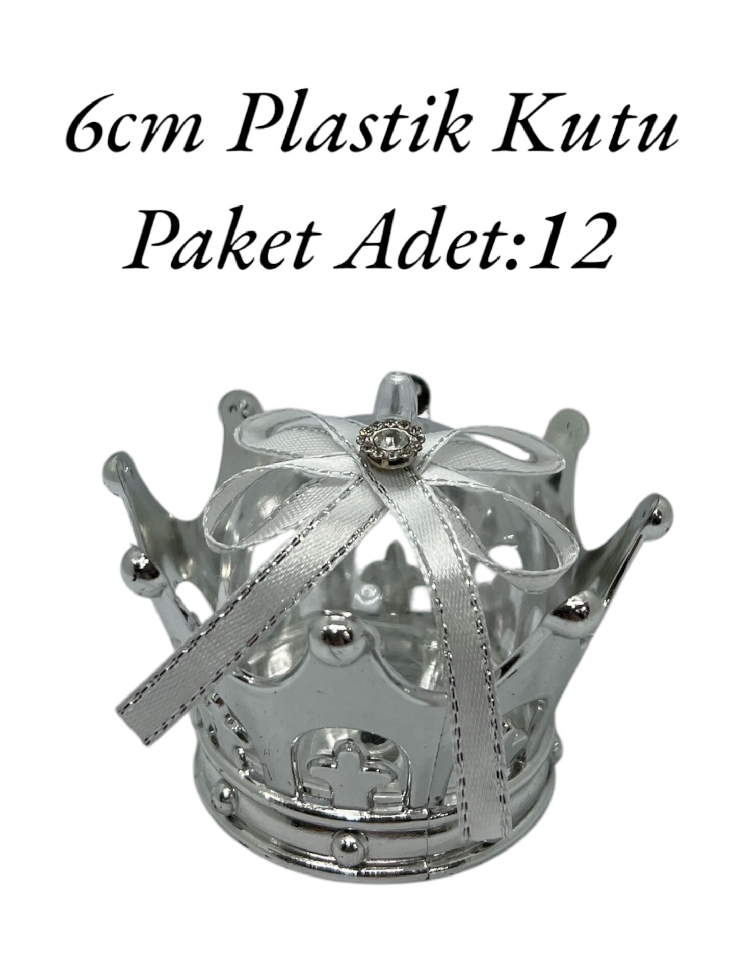 Plastik Kutu Gümüş