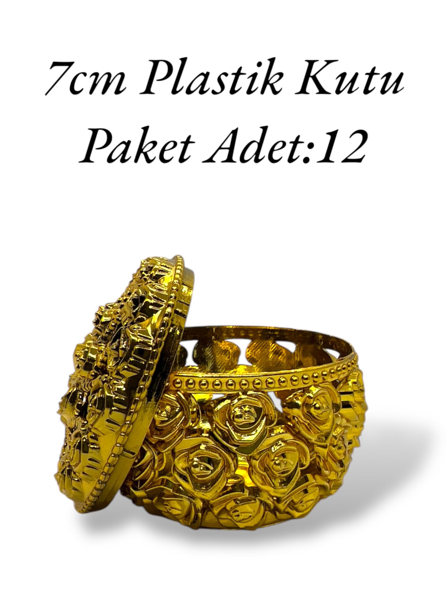 Plastik Kutu Gold