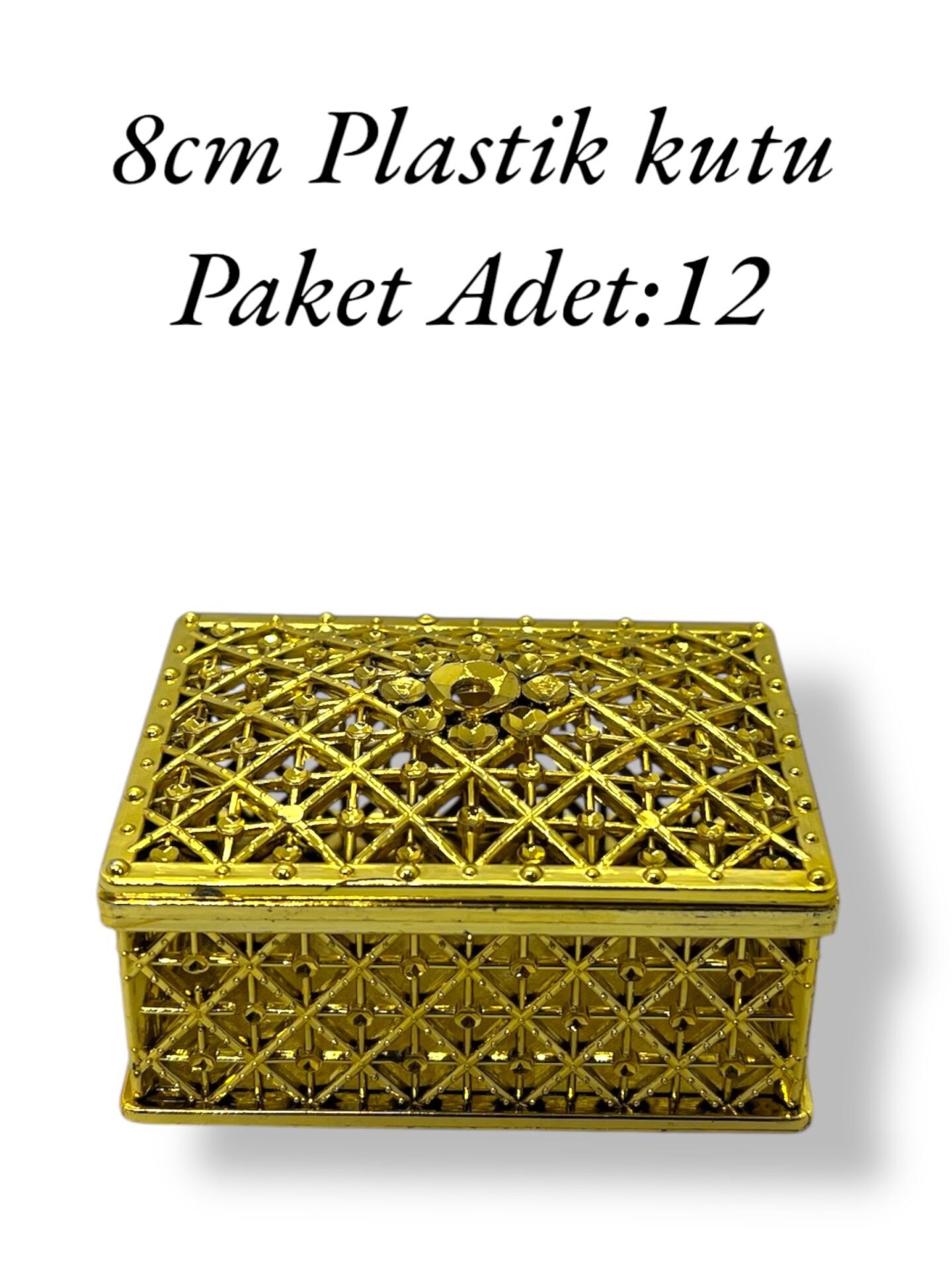 Plastik Kutu Gold