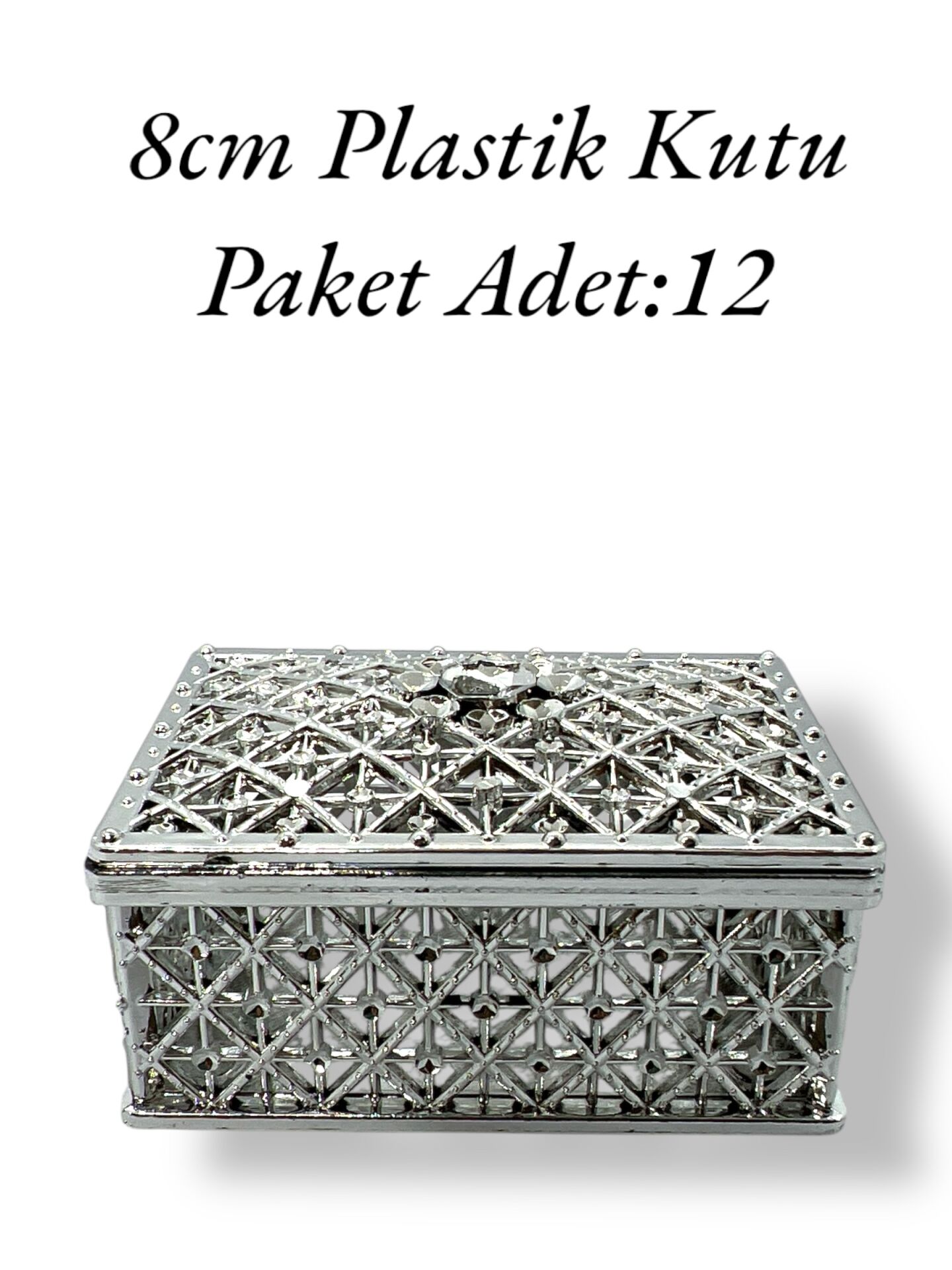 Plastik Kutu Gümüş