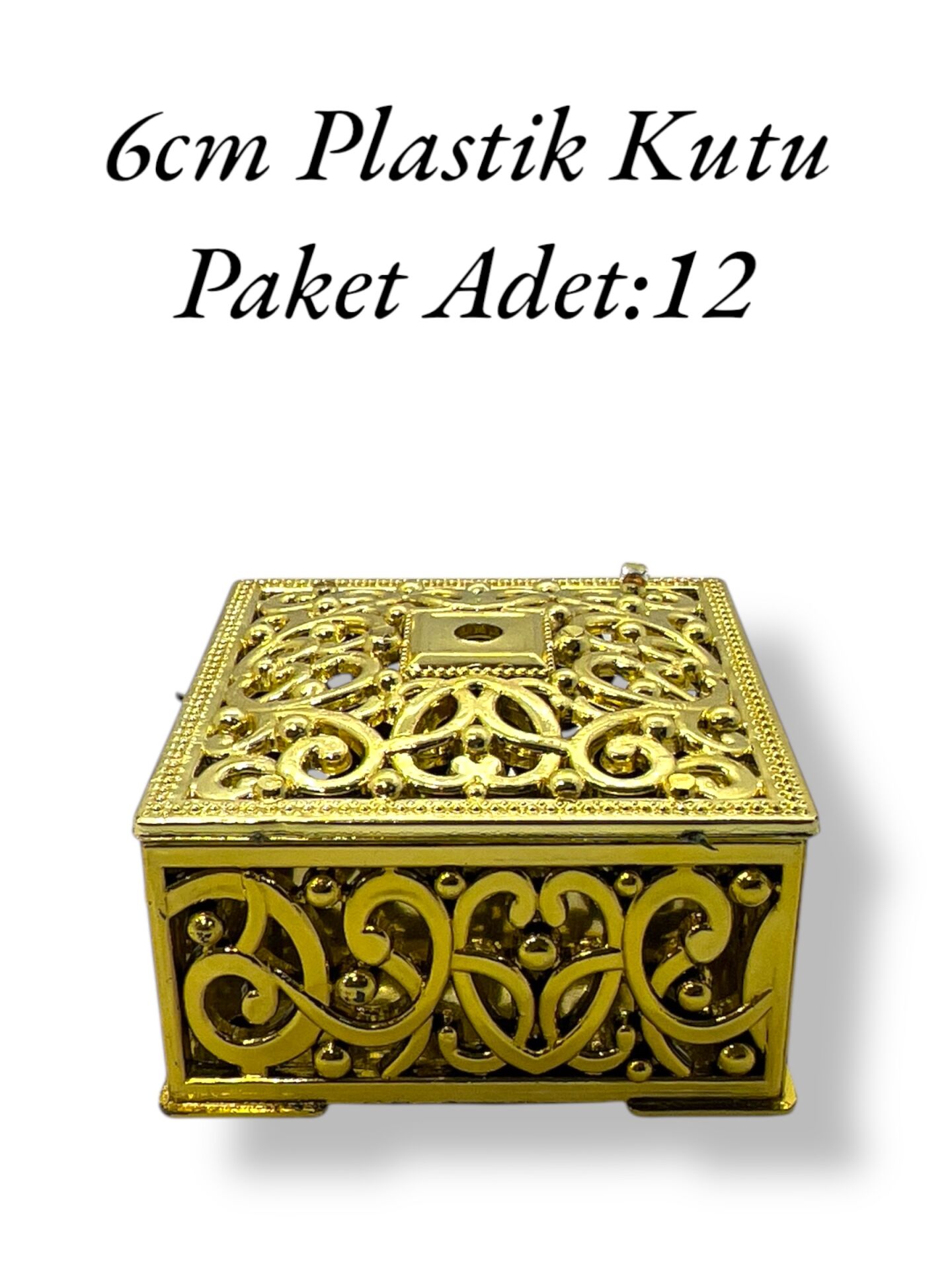 Plastik Kutu Gold