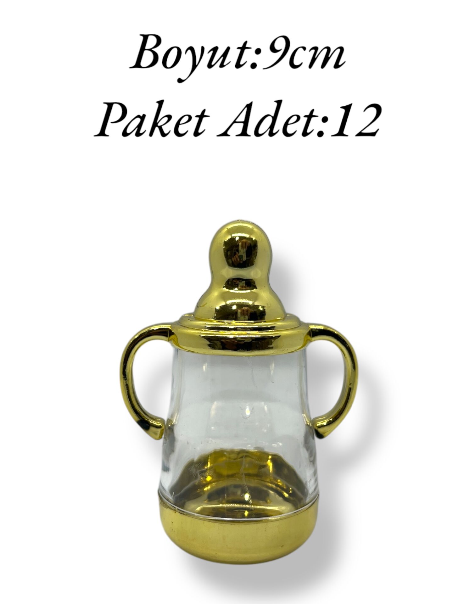 Plastik Biberon Altın