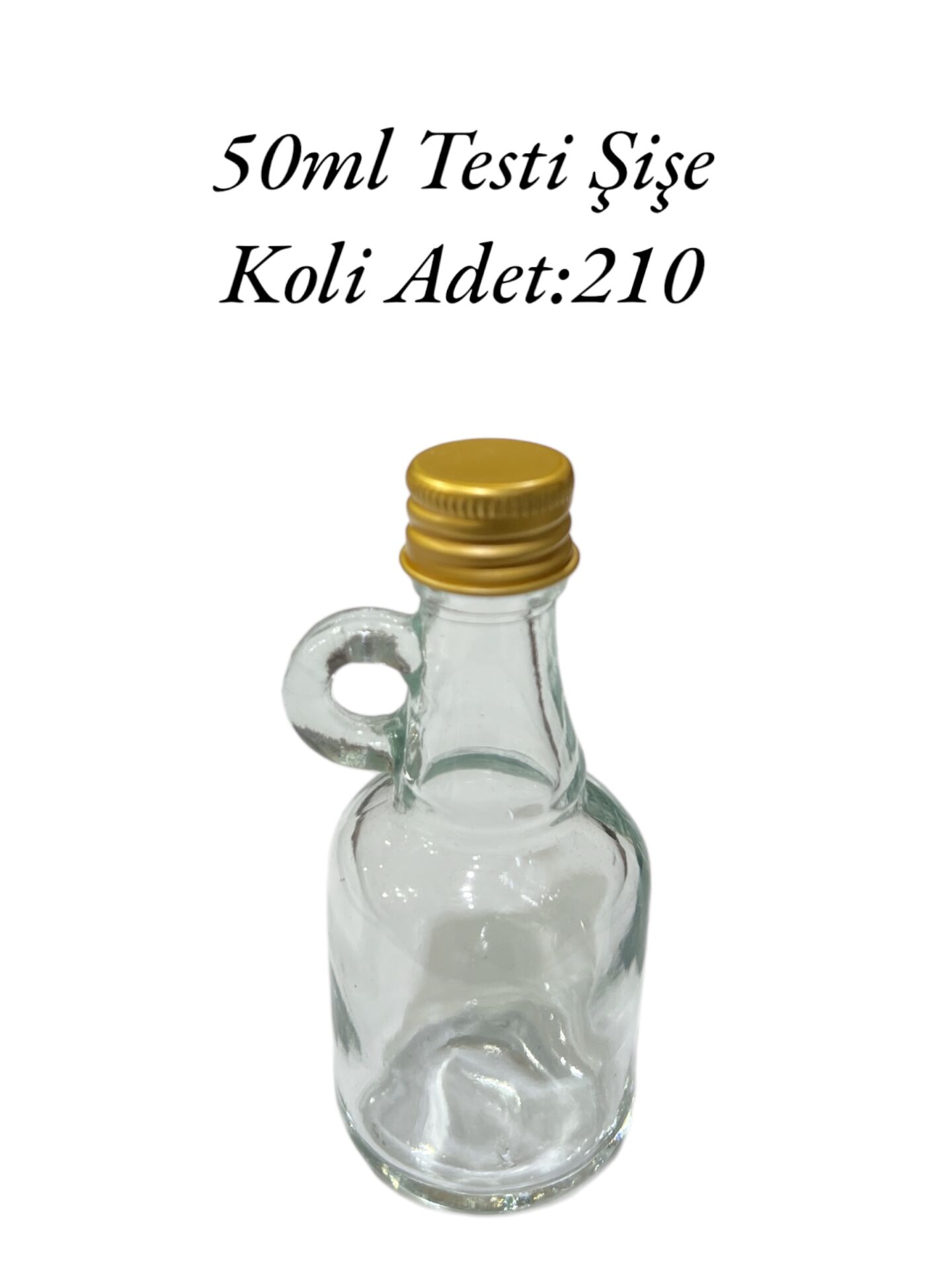 Cam Testi Şişe 50ml