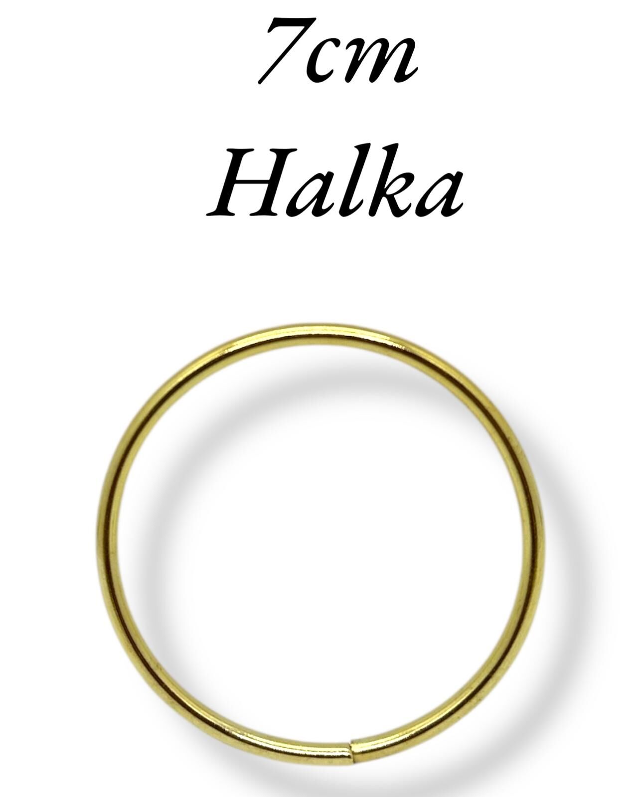 7 CM Halka Gold 50’li paket