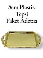 Plastik Tepsi Gold