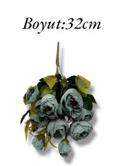 Şakayık Çiçek Gri