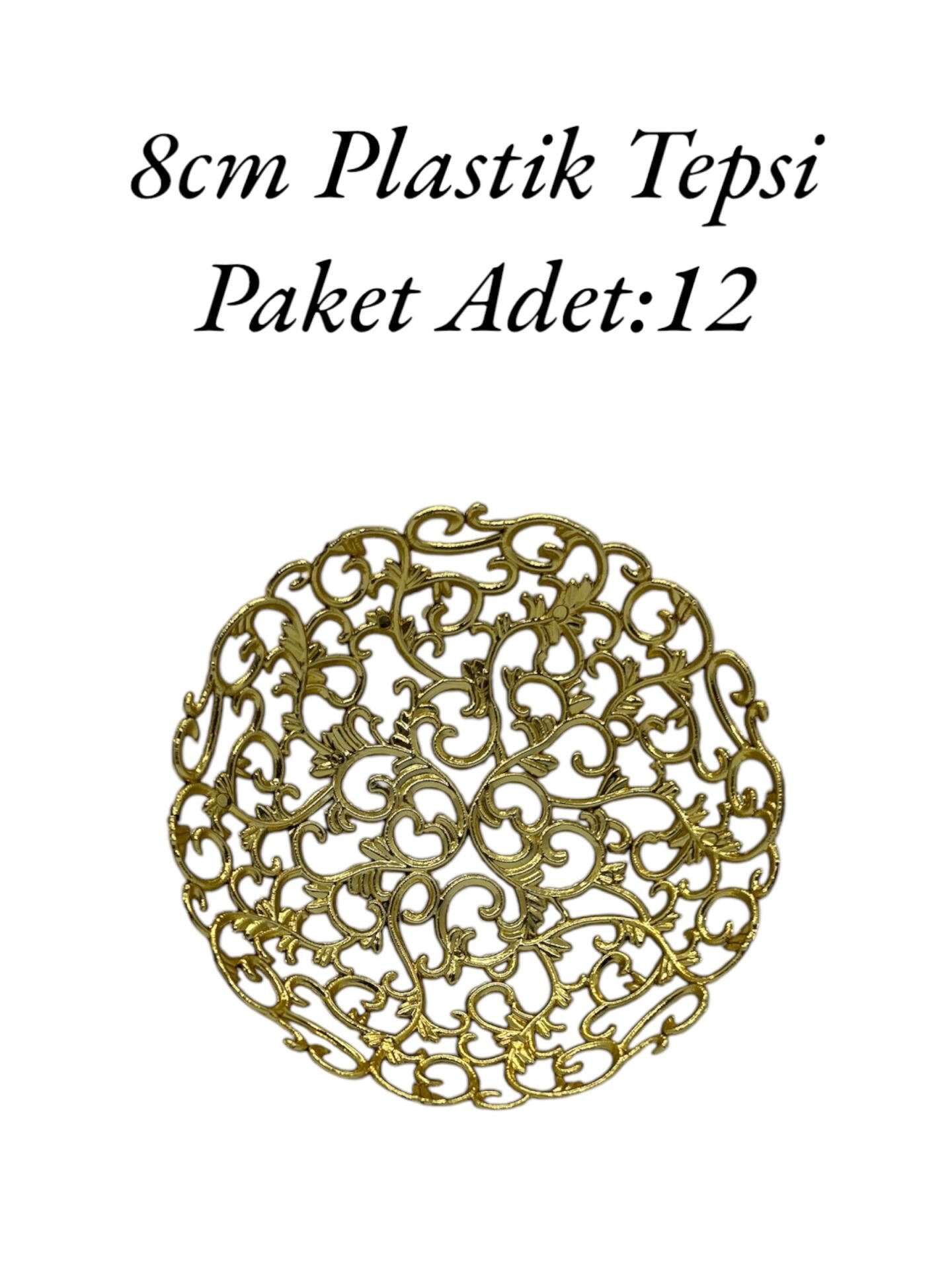 Plastik Tepsi Gold