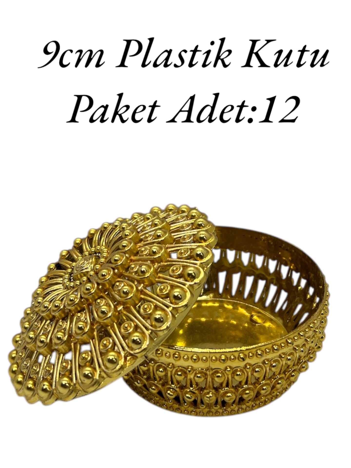 Plastik Kutu Gold