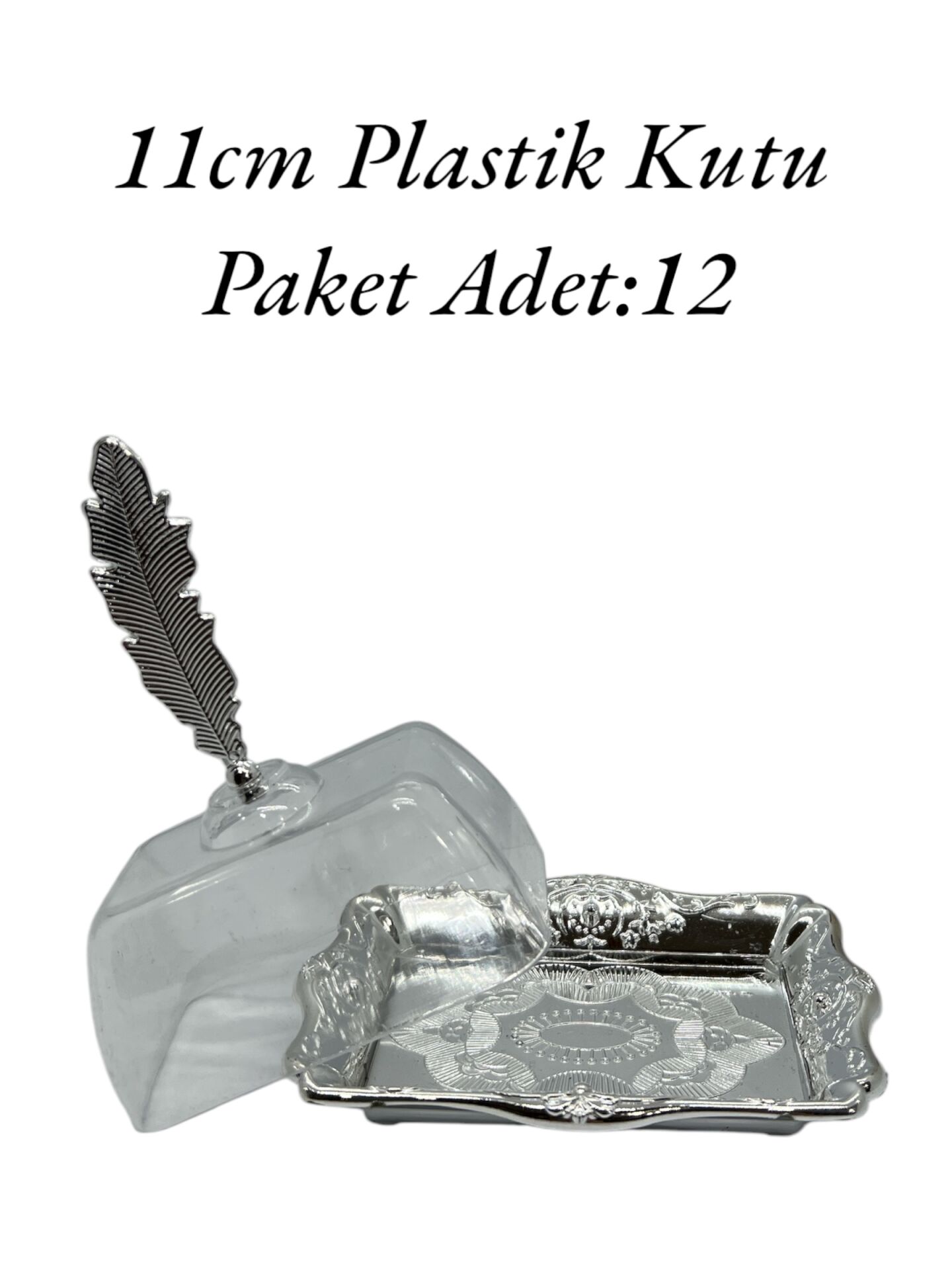Plastik Kutu Gümüş