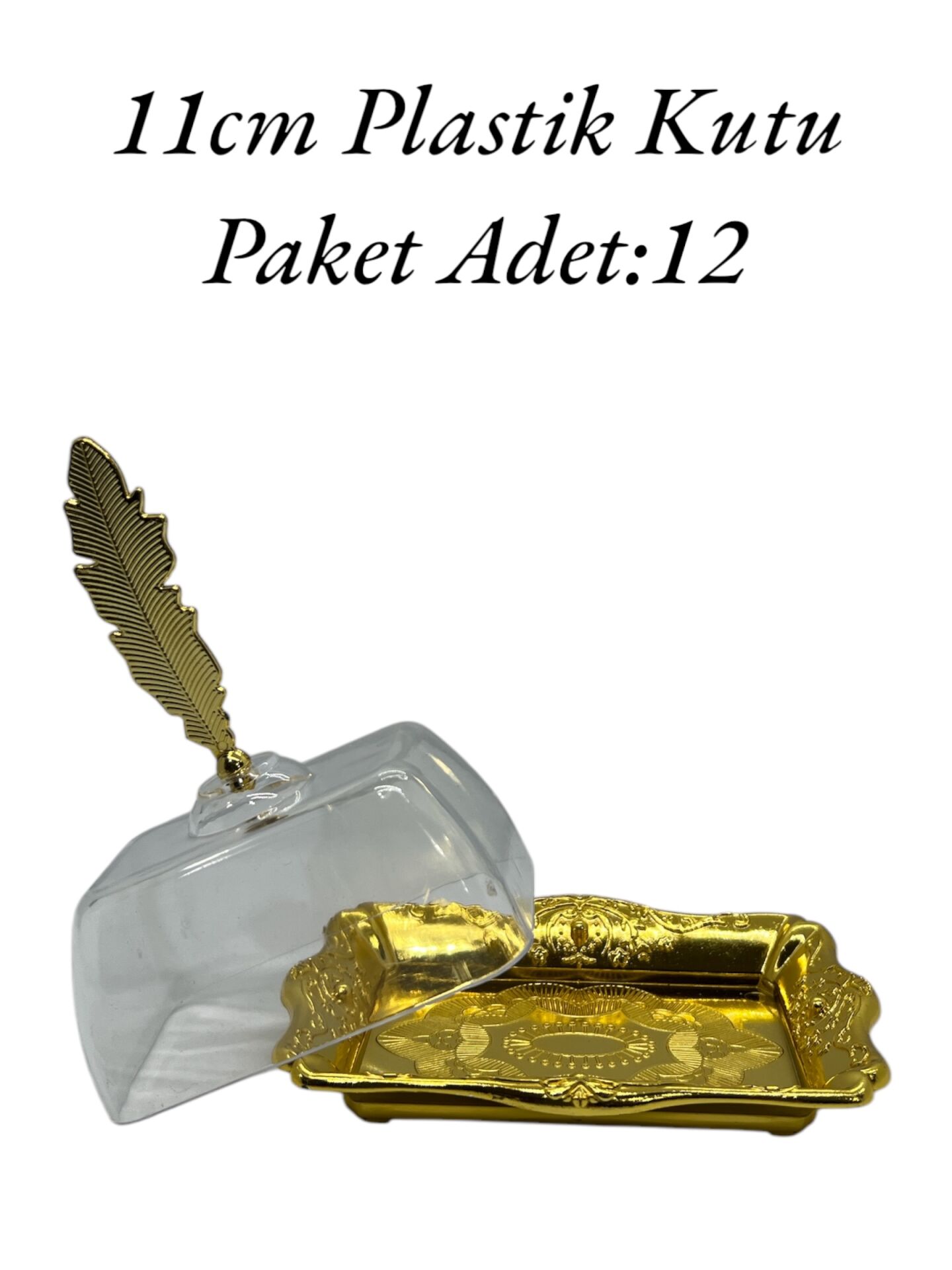 Plastik Kutu Gold