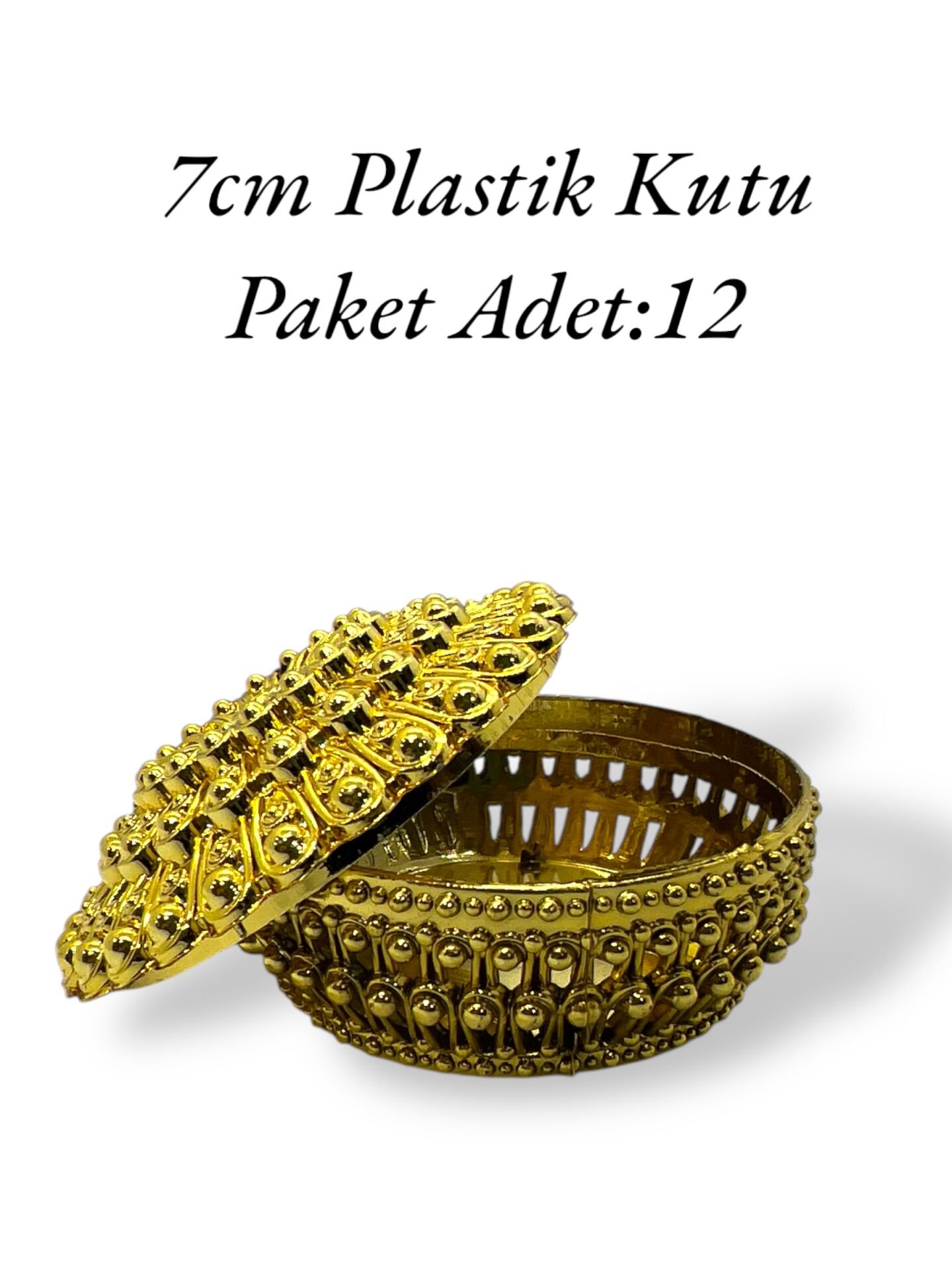 Plastik Kutu Gold