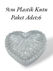 Plastik Kalp Kutu