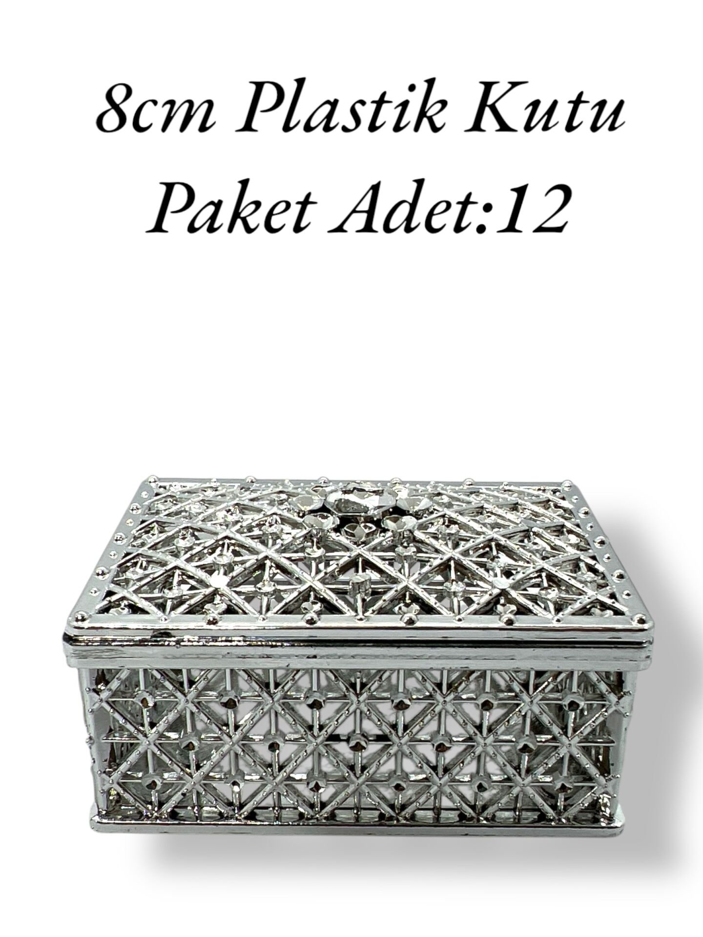 Plastik Kutu Gümüş