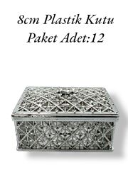Plastik Kutu Gümüş