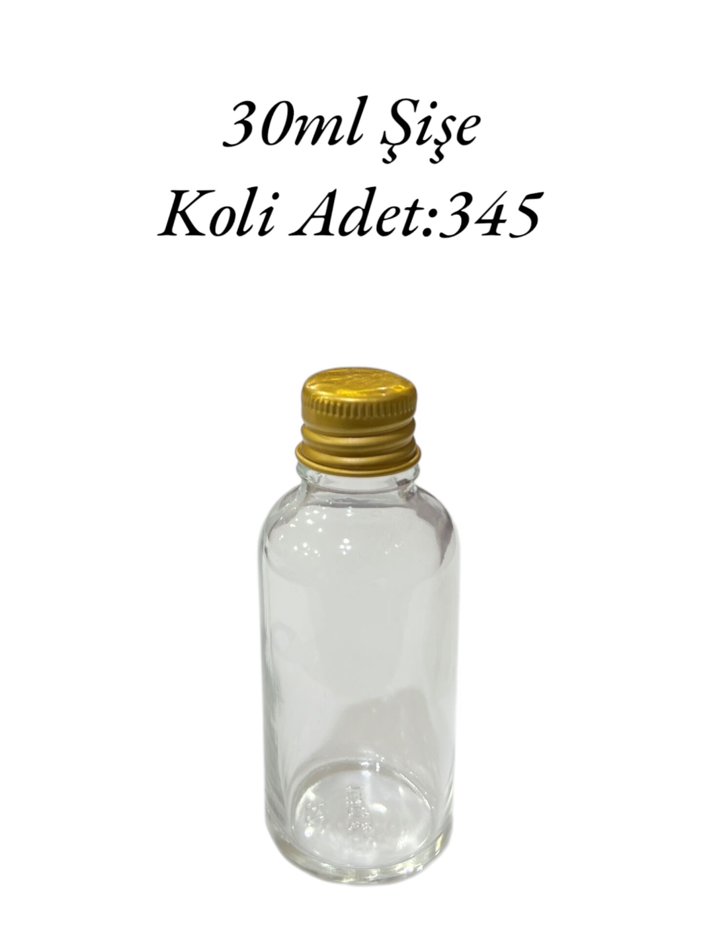 Cam Şişe 30cc