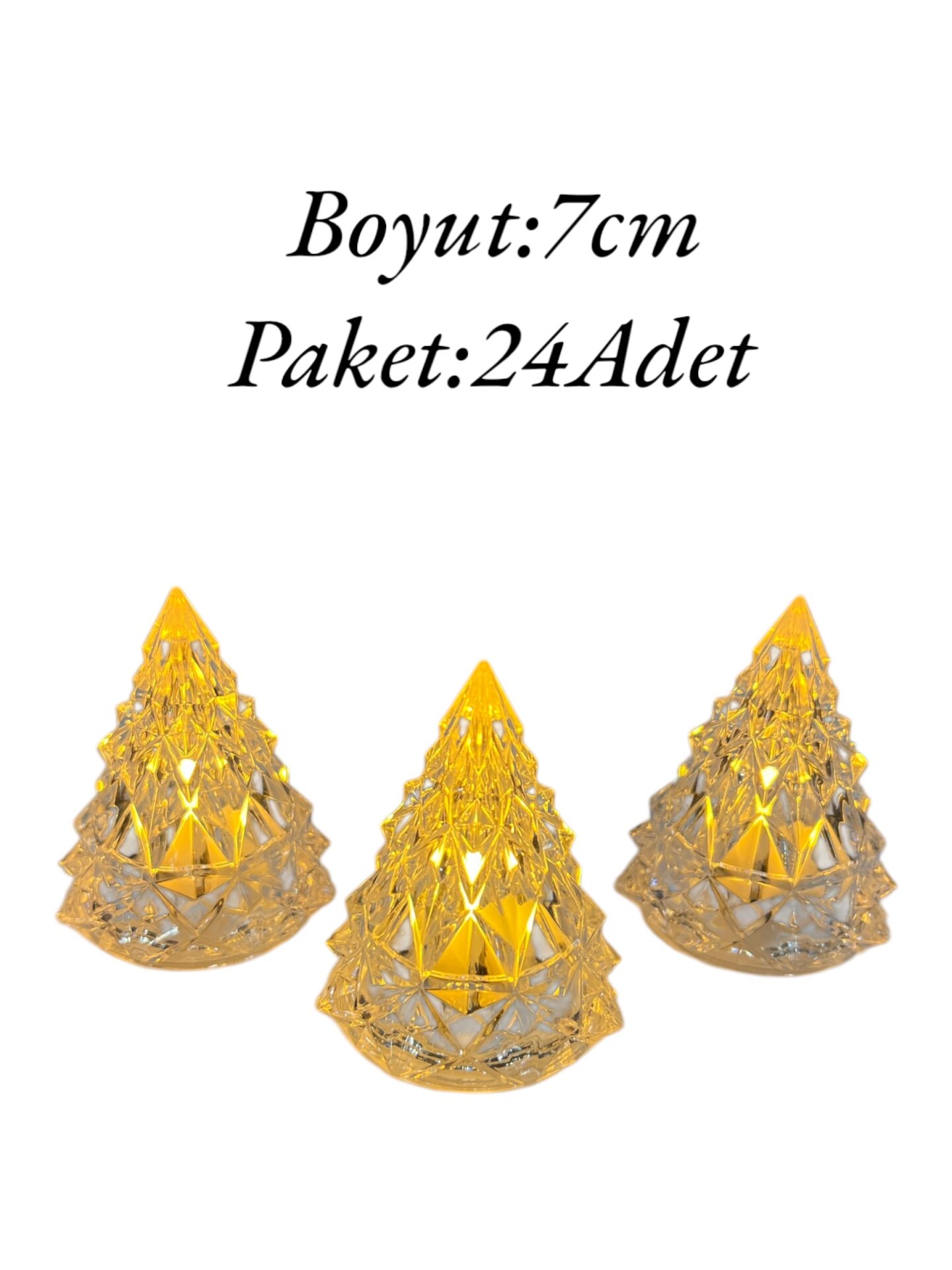 Led Çam Mum