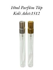 10ml Parfüm Cam Fısfıs Tüp Şişe