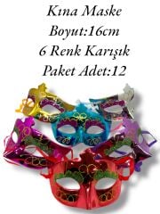Kına Maske 6 Renk