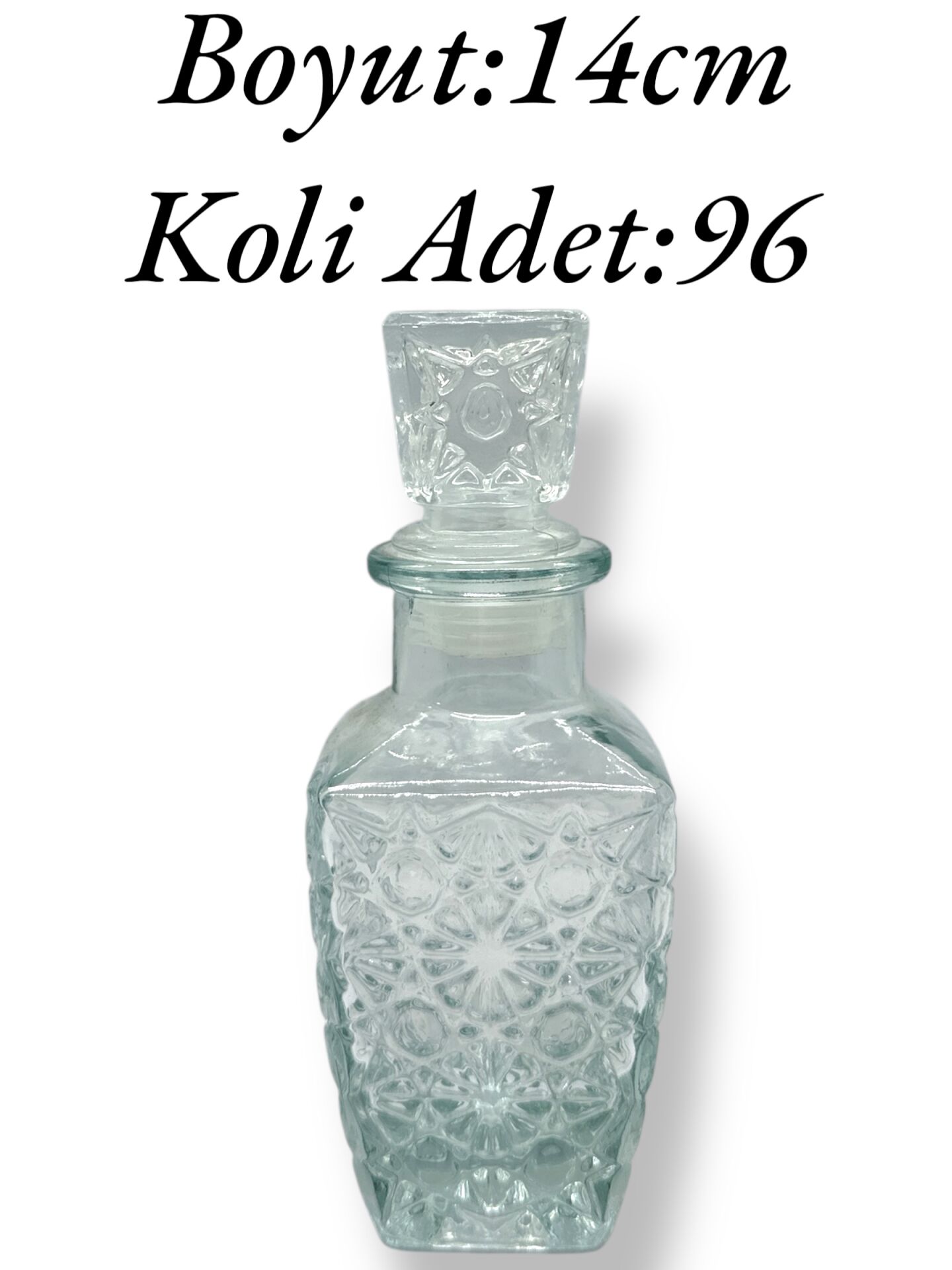 Cam Kolonya Şişe