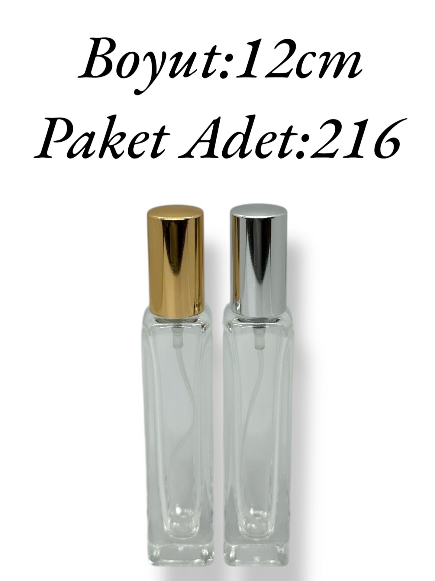 Cam Parfüm Fısfıs Şişe