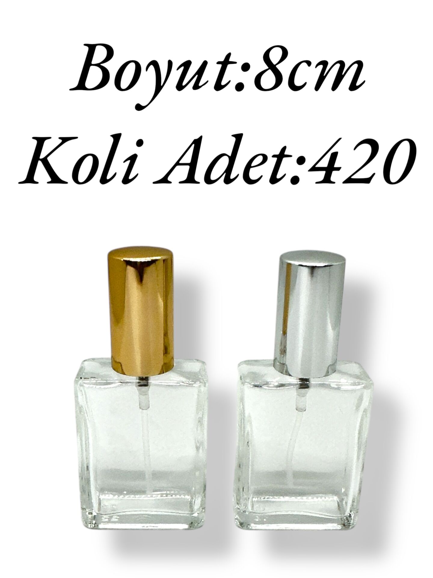 Cam Parfüm Fısfıs Şişe