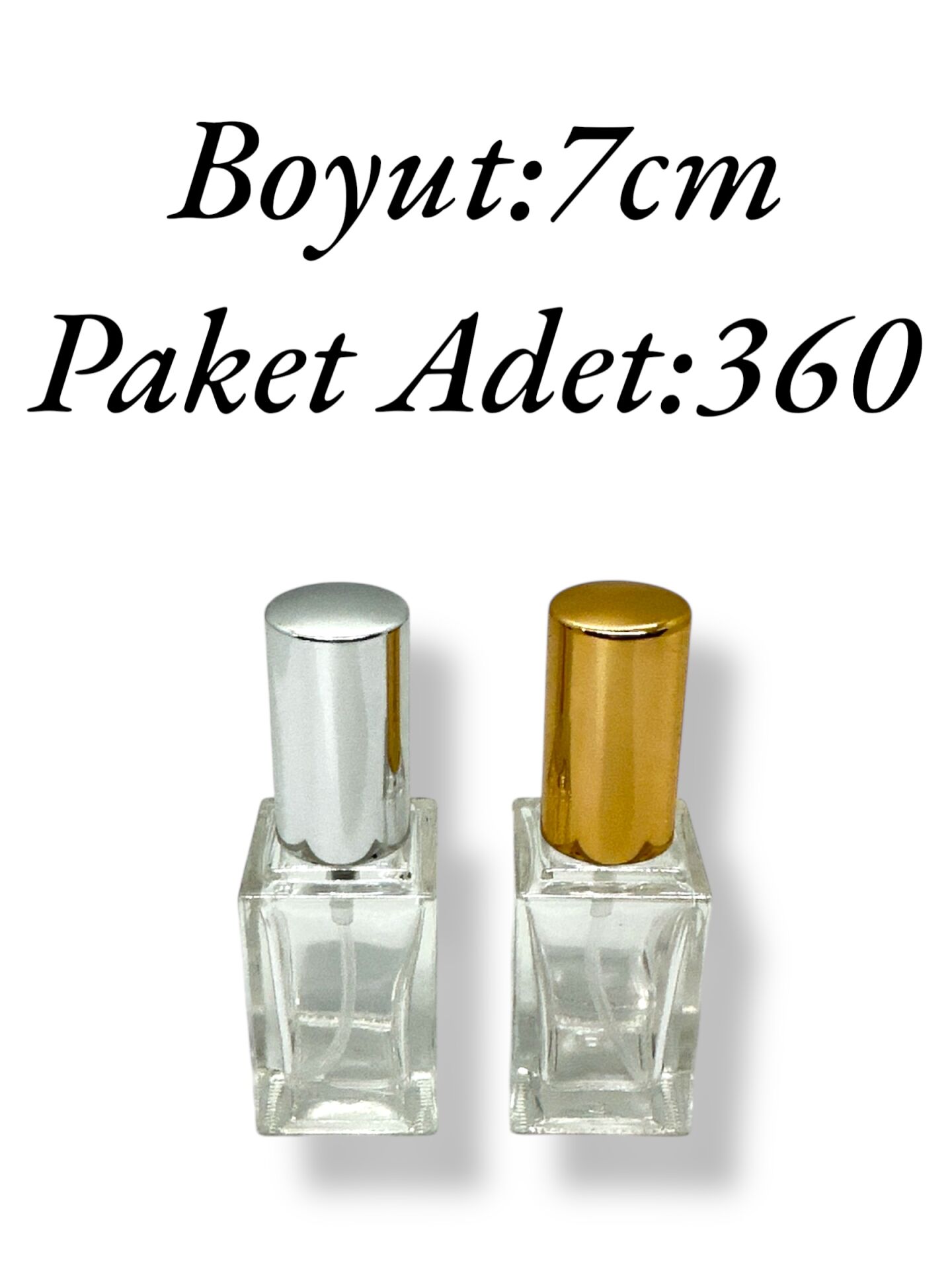 Cam Parfüm Fısfıs Şişe