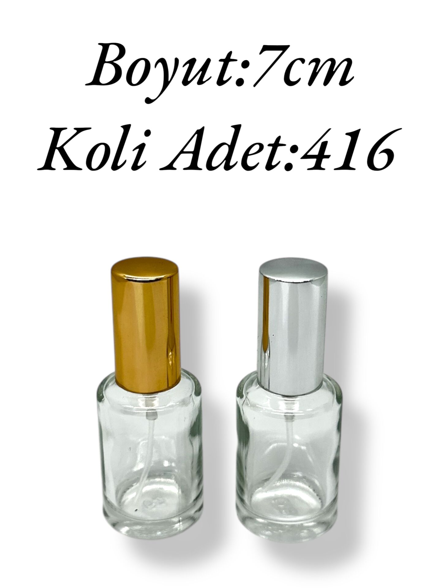 Cam Parfüm Fısfıs Şişe