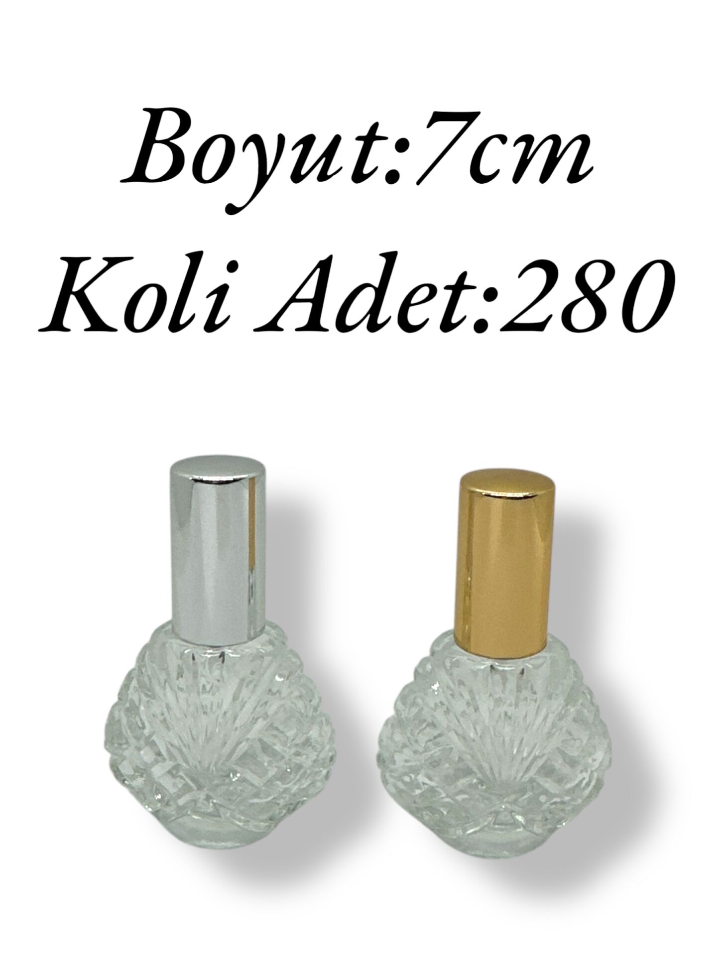 Cam Parfüm Fısfıs Şişe