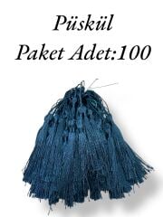Püskül Lacivert