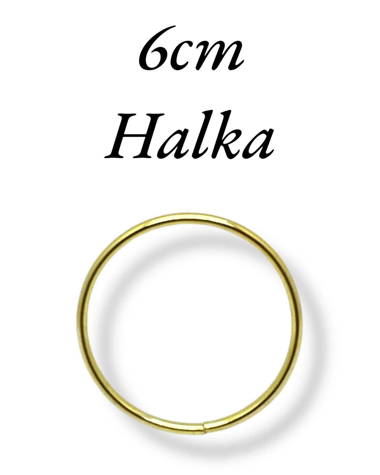 6 CM Halka Gold 50’li paket