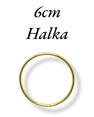 6 CM Halka Gold 50’li paket