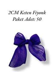 2 CM Keten Fiyonk 50’li
