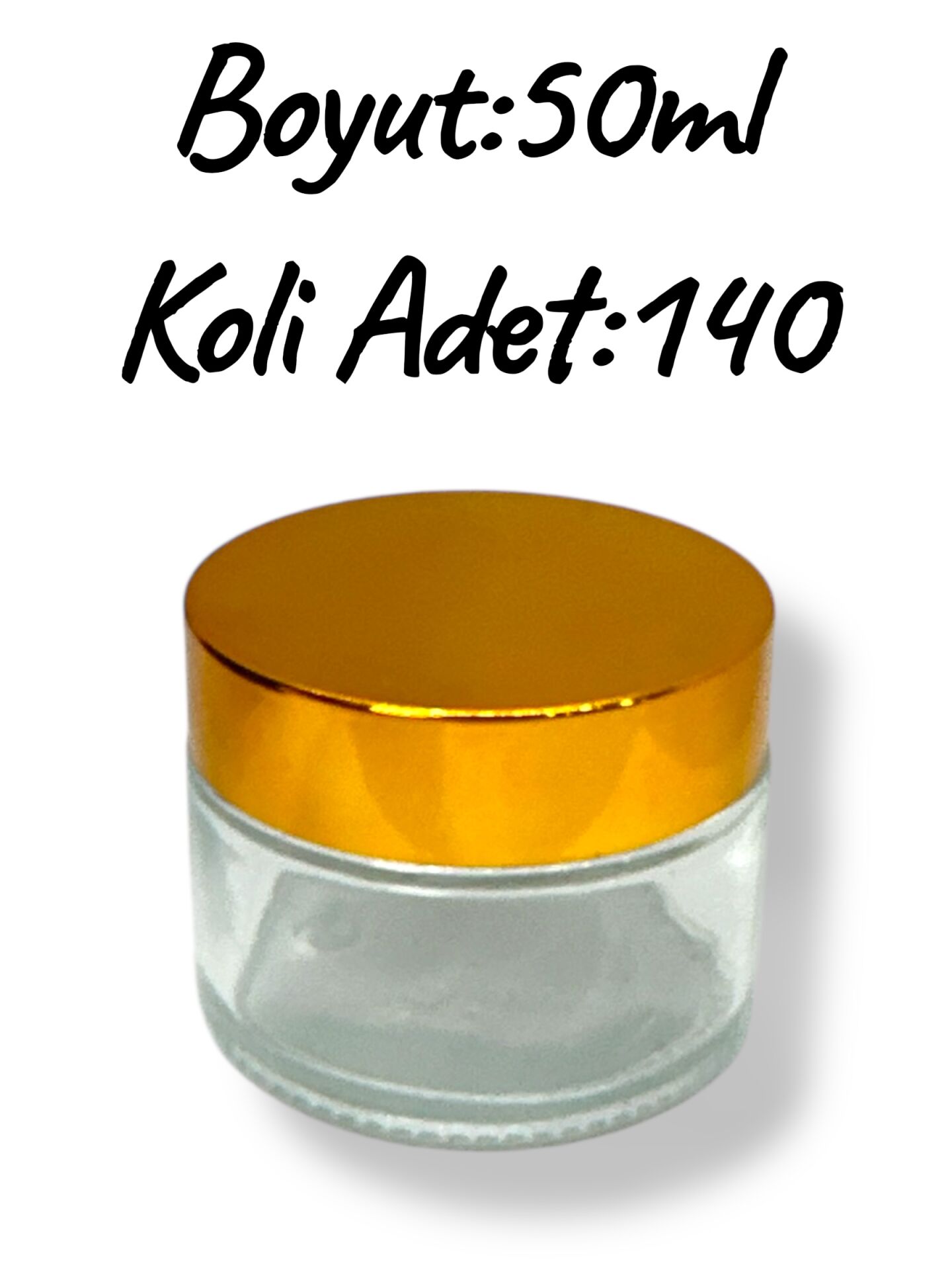 Cam Krem Kutusu 50ml