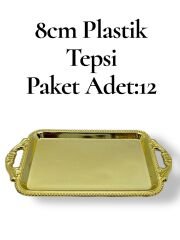Plastik Tepsi Gold