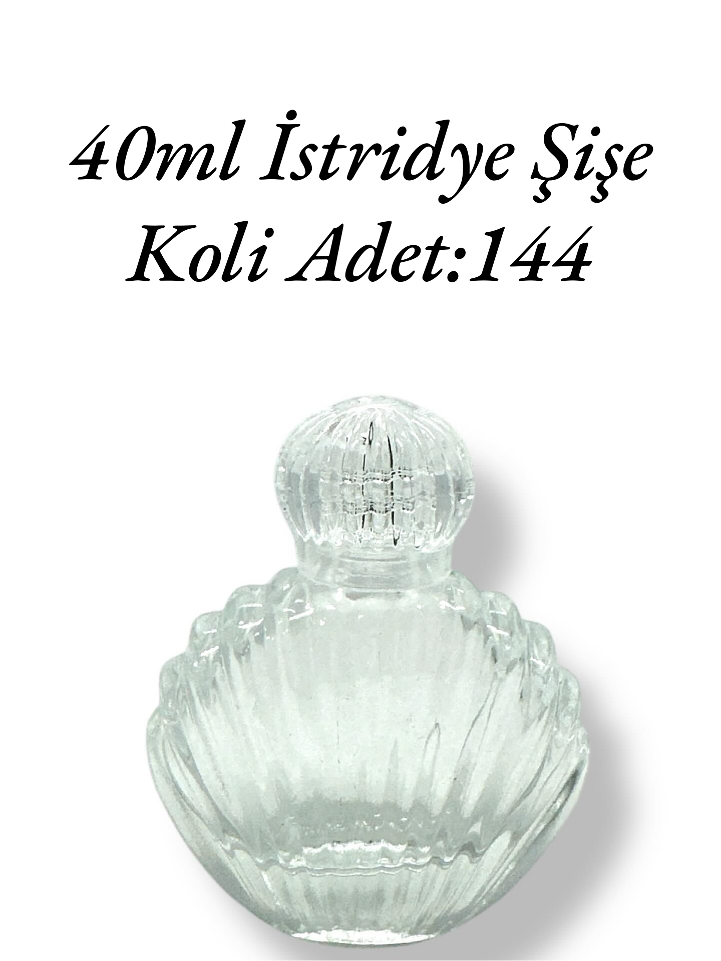 40ml İstridye Cam Şişe
